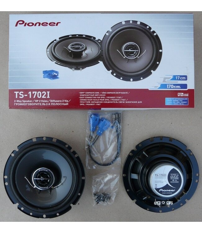 Pioneer TS-1702i autospeakers 17cm