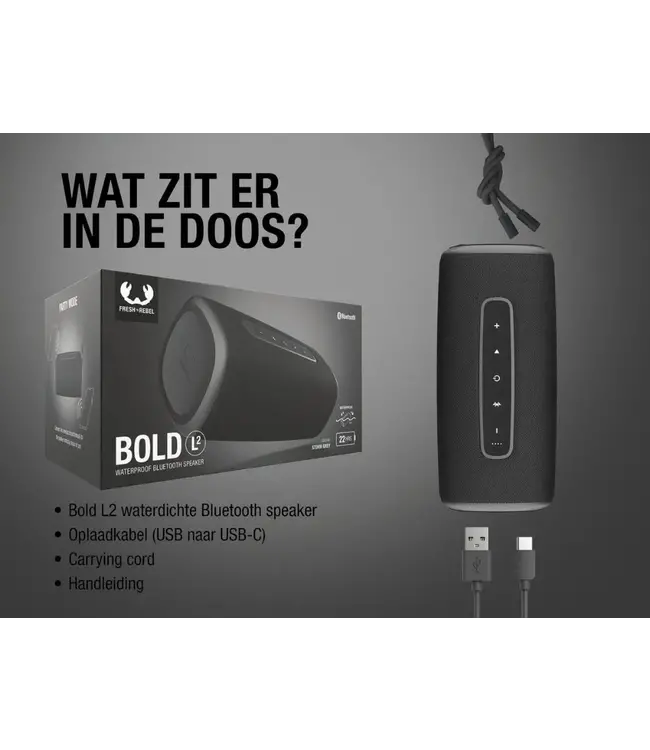 Fresh n Rebel Party Bold L2 Storm Grey