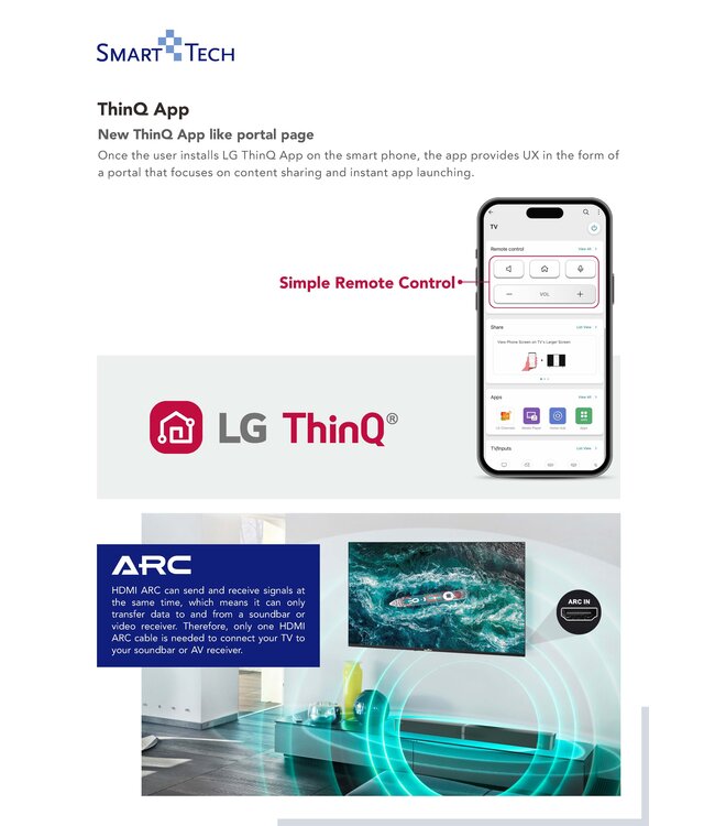 Smart Tech 24HW01VNL Smart TV 24inch