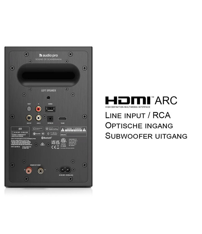 Audio Pro A28 actieve streaming speakers