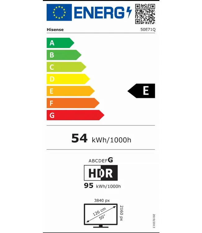Hisense 50E79Q (2025) TV 50inch