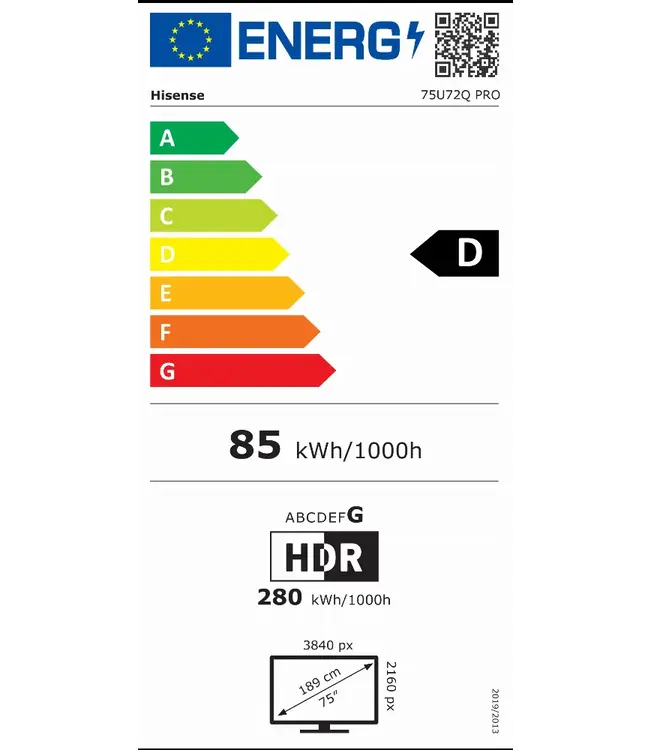 Hisense 75U79Q PRO (2025) TV 75inch