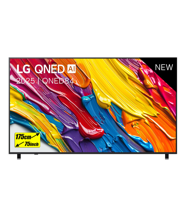 LG 75QNED84A6C (2025) Qned TV 75inch