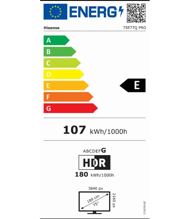 Hisense 85E79Q PRO (2025)