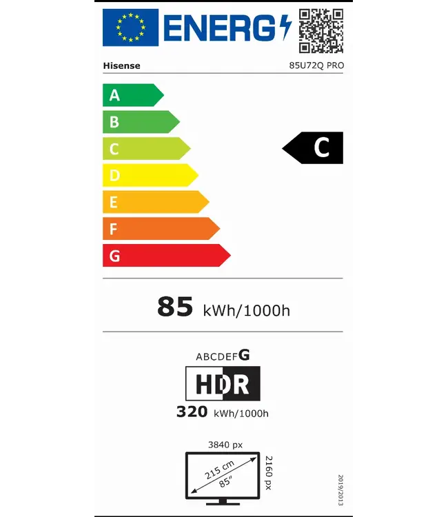 Hisense 85U79Q PRO (2025) TV 85inch
