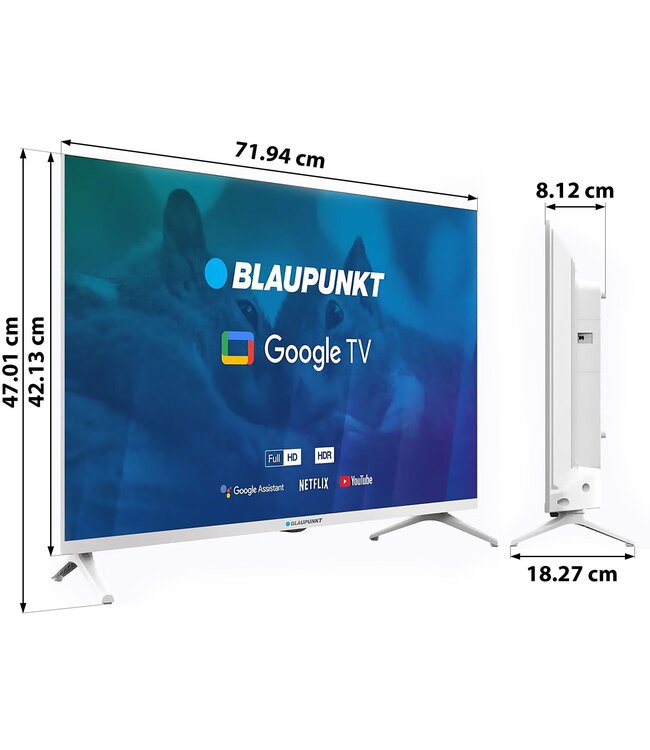 Blaupunkt 32FBG5010S Witte tv