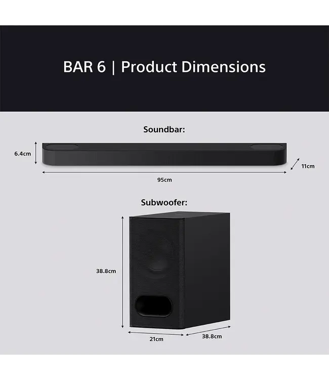 Sony HTB600 BRAVIA Theatre Bar 6