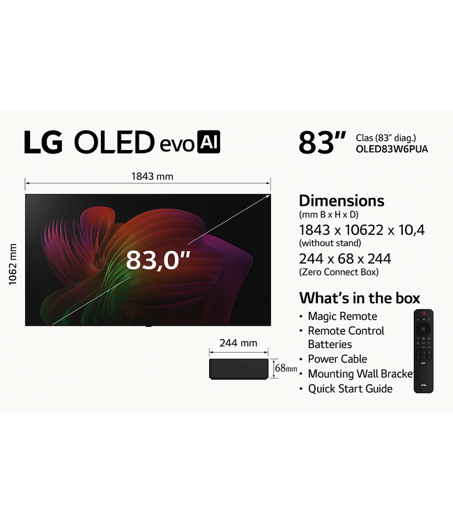 LG OLED83W69LA (2026)