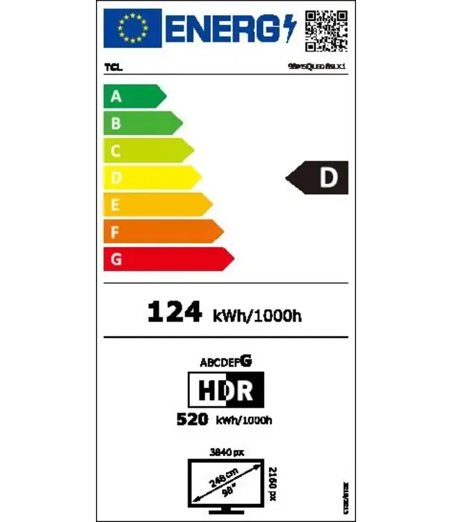 TCL 98MSQLED85L