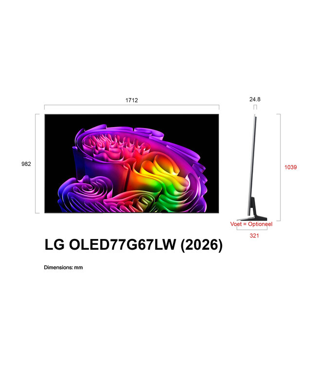 LG OLED G SERIE 2026