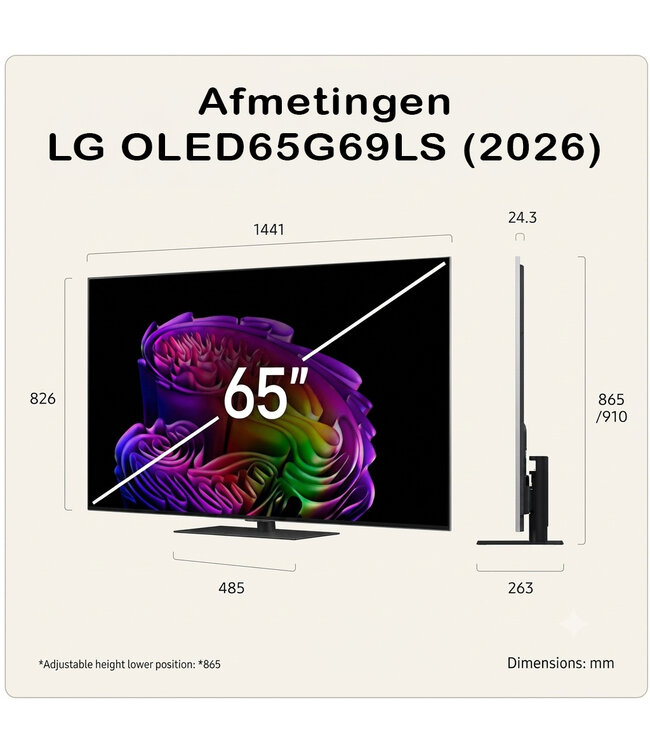 LG OLED65G69LS (2026)