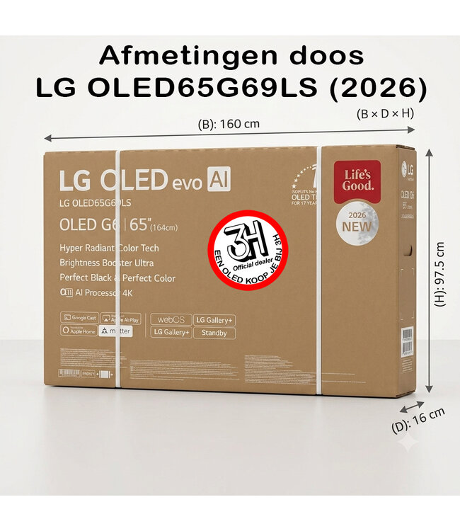 LG OLED65G69LS (2026)