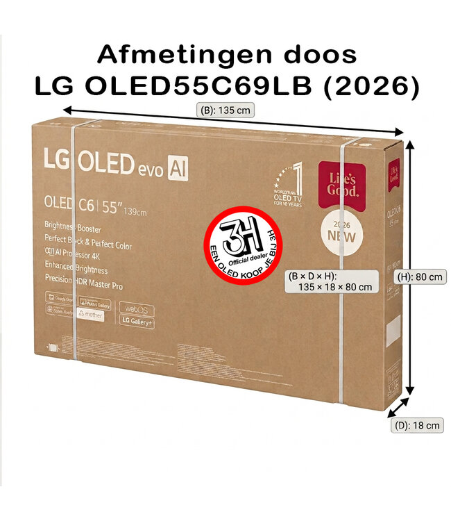 LG OLED55C69LB (2026)