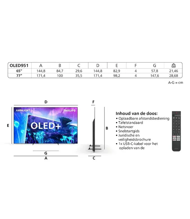 Philips 77OLED951/12