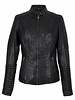 Carlo Sacchi Dames leren jas lydie biker 1 zwart