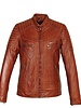 Leather City Leren bikerjack heren R bruin