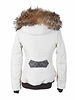 Carlo Sacchi Dames winterjas met Bontkraag Beige Lasera