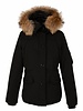 Attentif   Dames winter jas Canada kort zwart