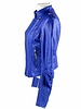 Dames imitatieleren jas Toxik3 blauw