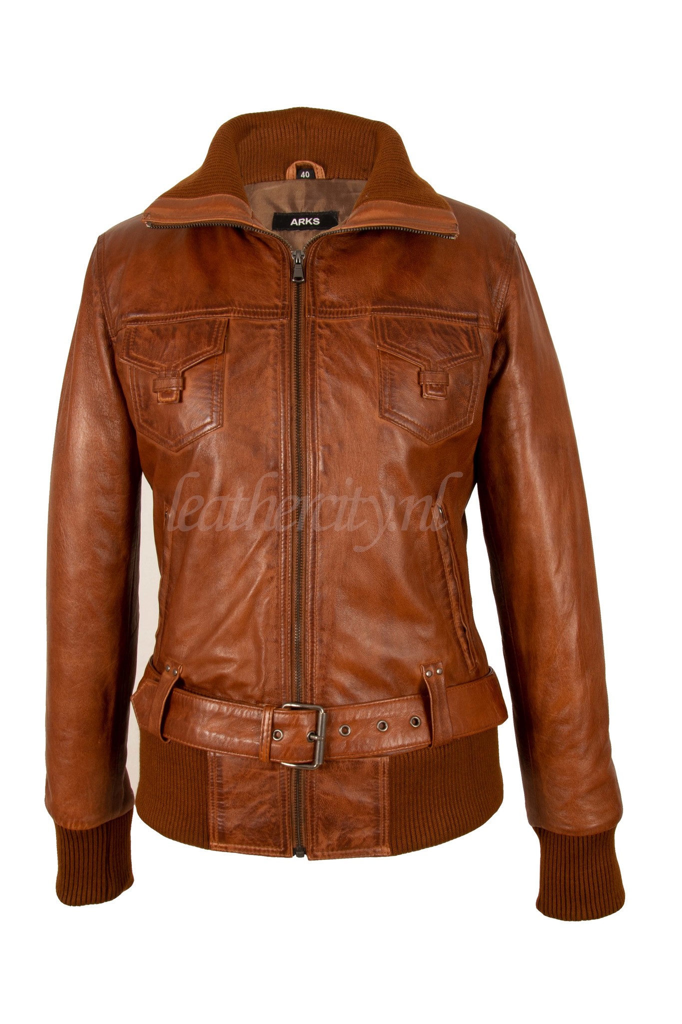 Heren leren jassen bruin jas 2 Heren leren jassen bruin jas 2