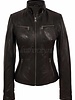 Leather City Leren dames jasje zwart  Lv