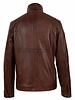 Leather City Heren leren jas bruin comf.