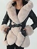 Lammy coats dames beige