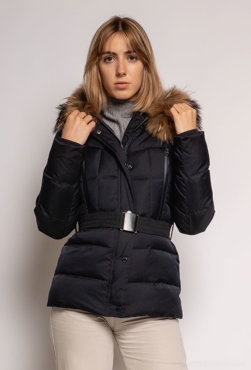 Brengen Zich voorstellen Wizard Winterjas dames met riem - Leather City