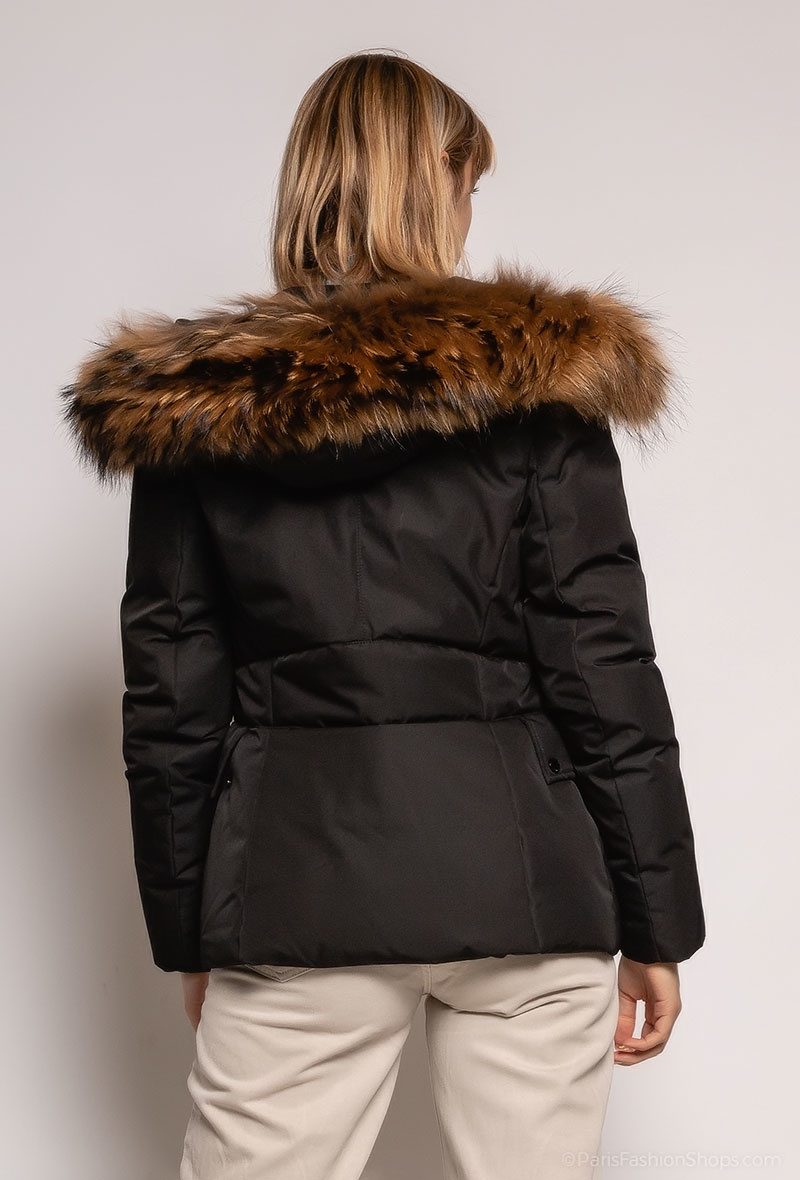 Voorstad puur zo Kort parka jas dames - Leather City