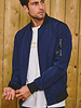 Heren Bomberjack cobalt blauw