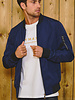 Heren Bomberjack cobalt blauw