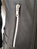 Leather City leren bikerjack dames  4060 zwart