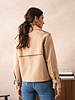 Attentif   Trenchcoat dames kort beige