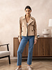 Attentif   Trenchcoat dames kort beige
