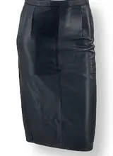 Leather City Leren rok dames zwart