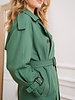 Attentif   Trenchcoat dames groen