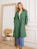 Attentif   Trenchcoat dames groen