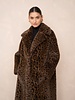 Laura Reversible lang bontjas leopard