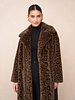 Laura Reversible lang bontjas leopard