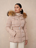 Winterjas dames beige