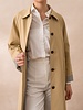 Attentif Trenchcoat dames beige