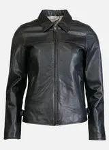 Leather City Leren jas dames zwart G