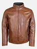 Leather City Leren jas heren winter tobacco