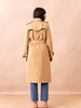 Attentif   Trenchcoat dames beige