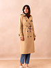 Attentif   Trenchcoat dames beige