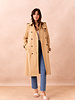 Attentif   Trenchcoat dames beige