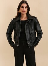 Bomberjack dames zwart