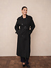 Attentif Trenchcoat dames extra lang zwart