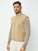 Reversible bodywarmer heren camel