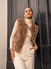 Attentif Bodywarmer dames donker camel